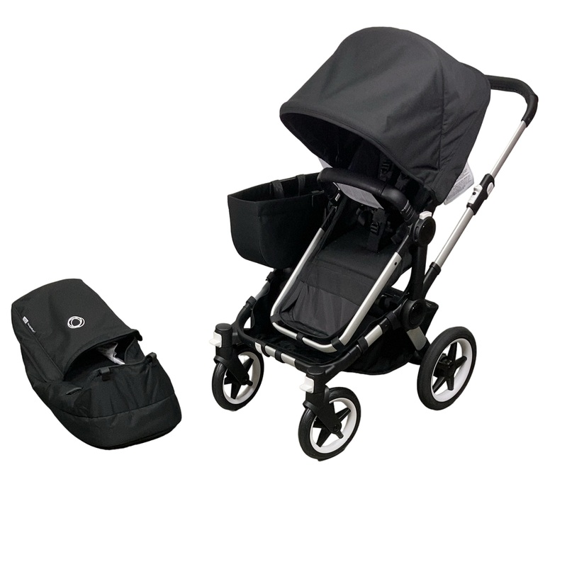 Bugaboo Donkey 5 Stroller Mono, 2024, Aluminum, Midnight Black