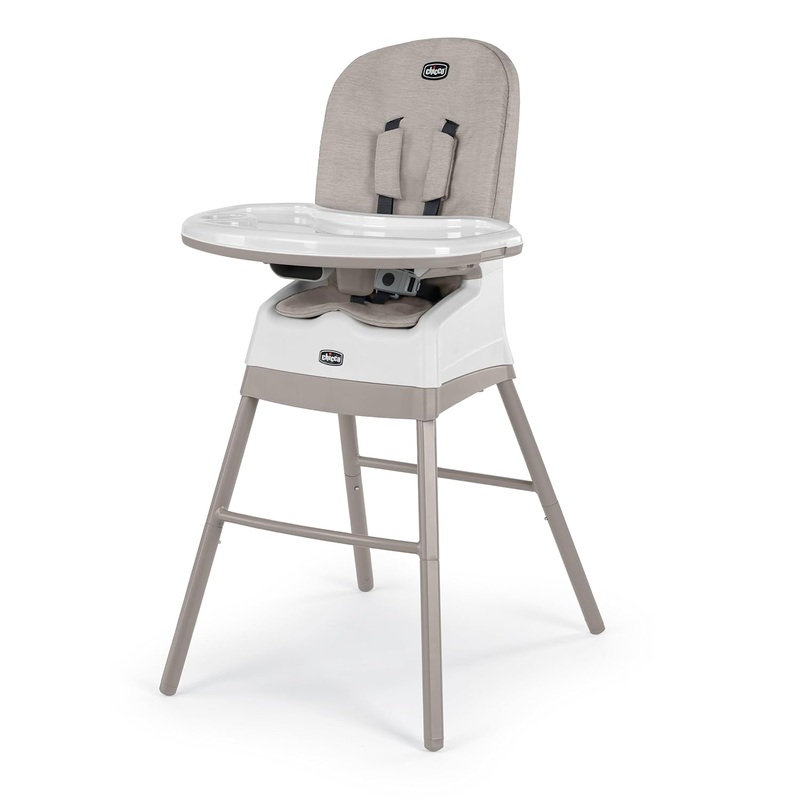 Chicco Stack Hi-Lo 6-in-1 High Chair, Sand