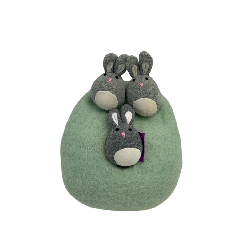 Lovevery Bunnies In A Felt Burrow