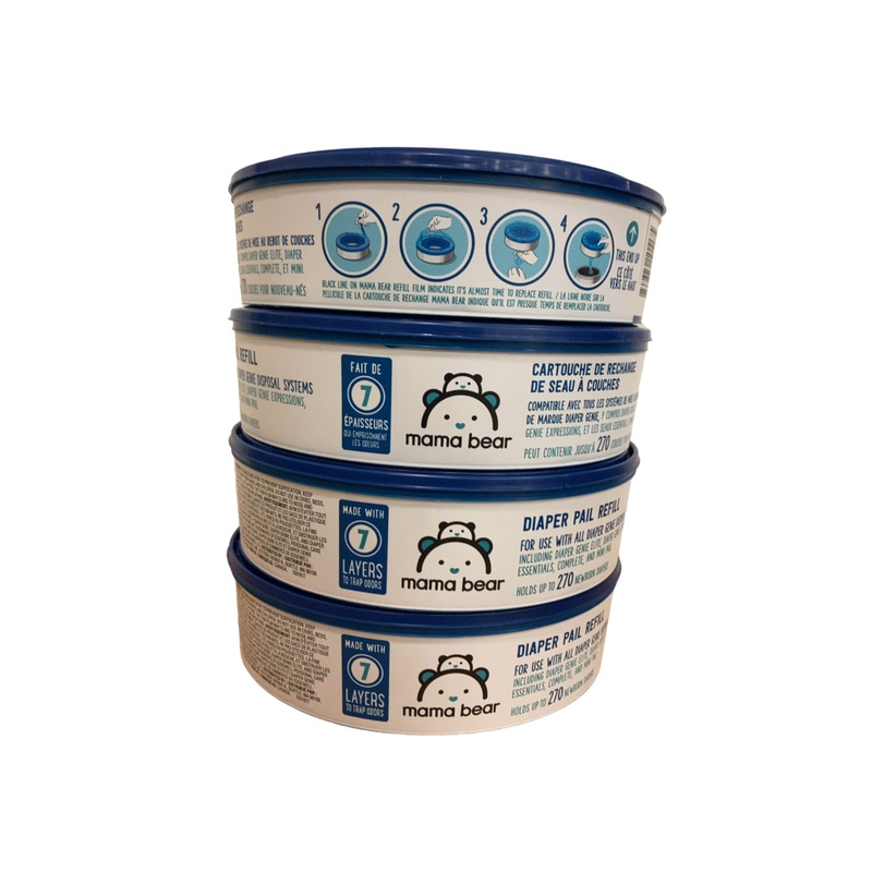 Mama Bear Diaper Pail Liners, 270 Count