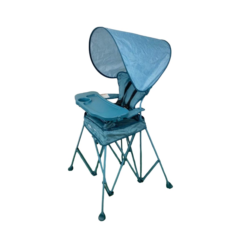 Baby Delight Go With Me Uplift Deluxe Portable High Chair, Blue Wave