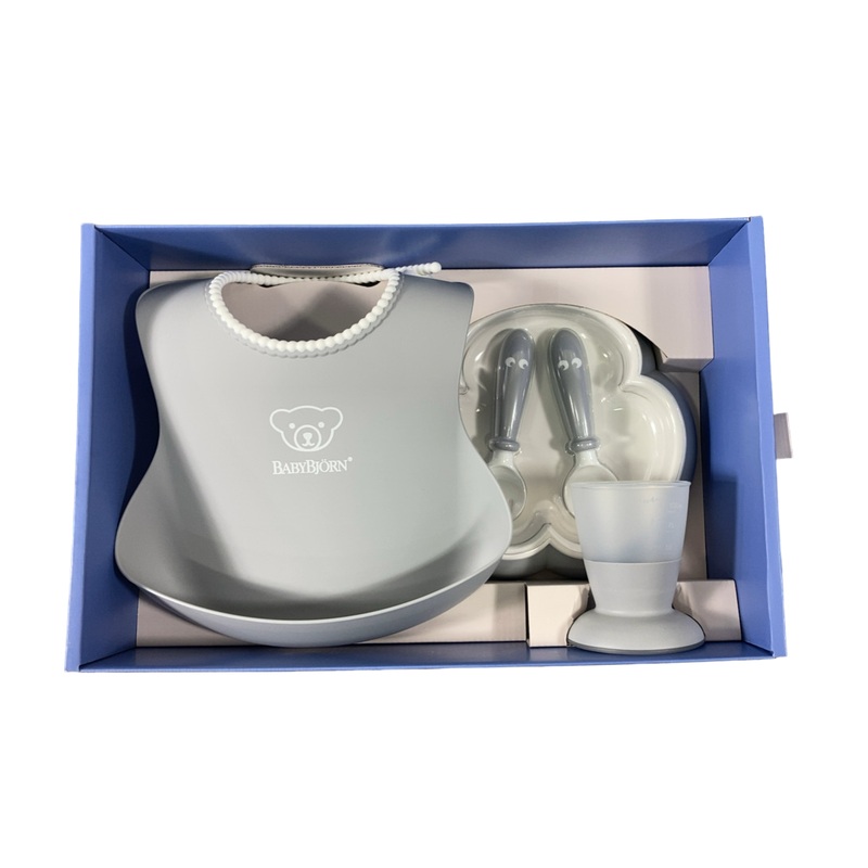 BabyBjorn Baby Dinner Set, Grey