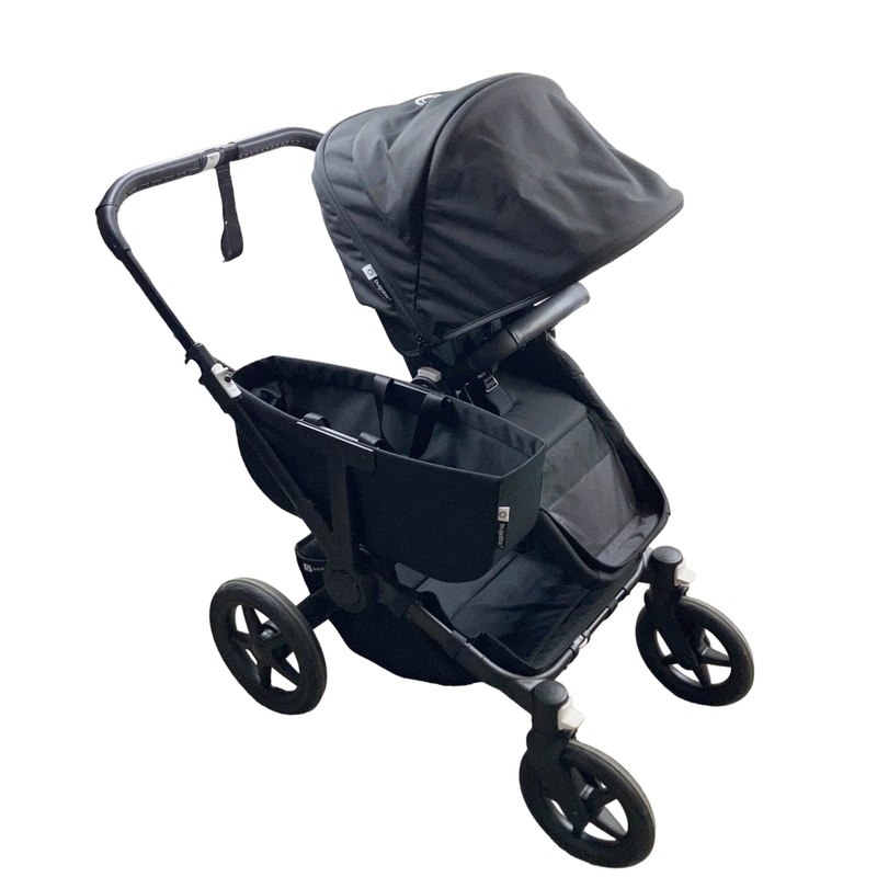 Bugaboo Donkey 5 Stroller Mono, 2023, Midnight Black, Black