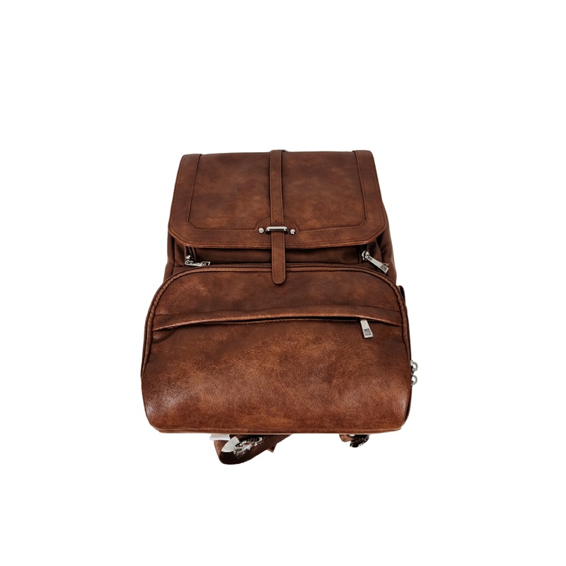 Citi Collective Navigator Diaper Bag Backpack, Saddle Brown