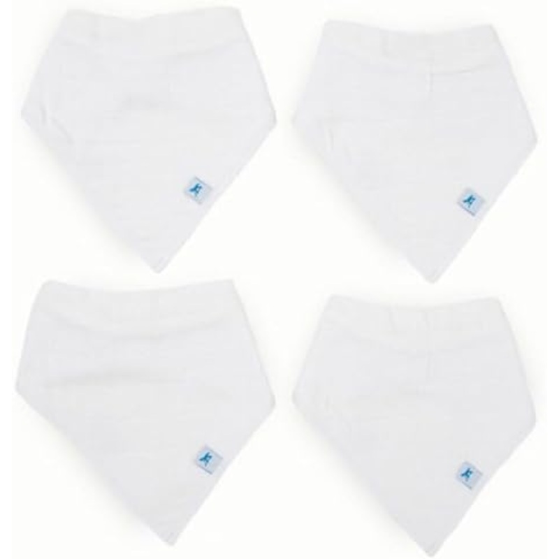 Little Unicorn Cotton Muslin Bandana Bibs 4pack