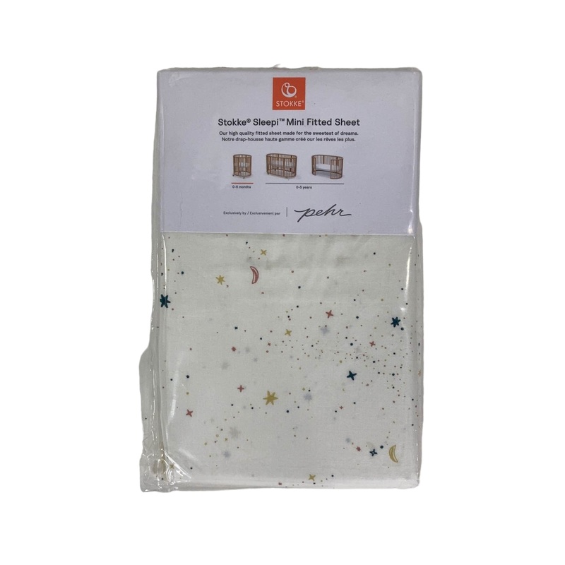 Stokke Sleepi Mini Fitted Sheet, Celestial, V3
