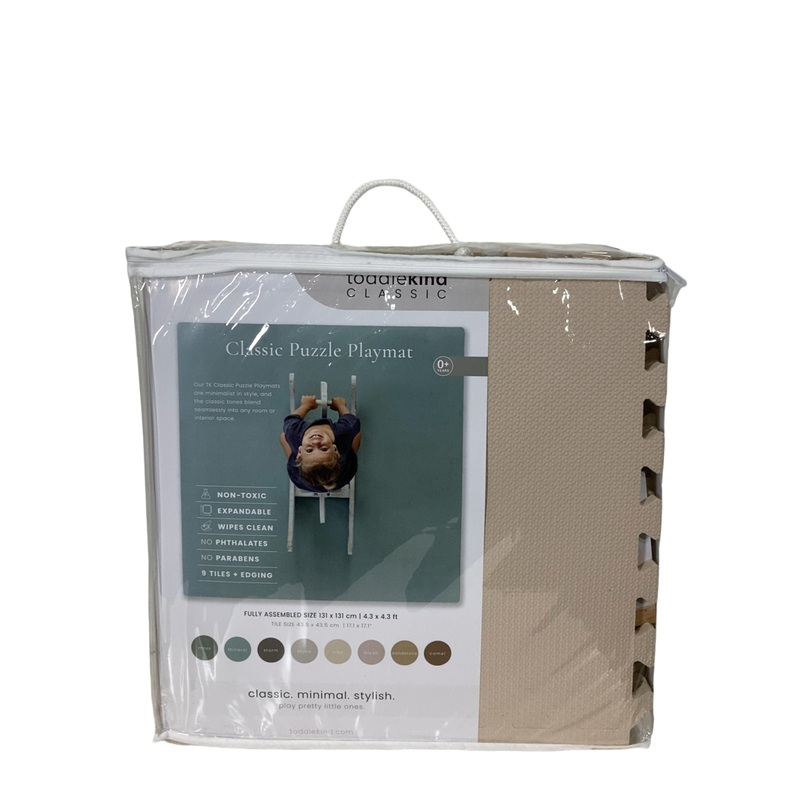 Toddlekind Classic Foam Playmat, Clay