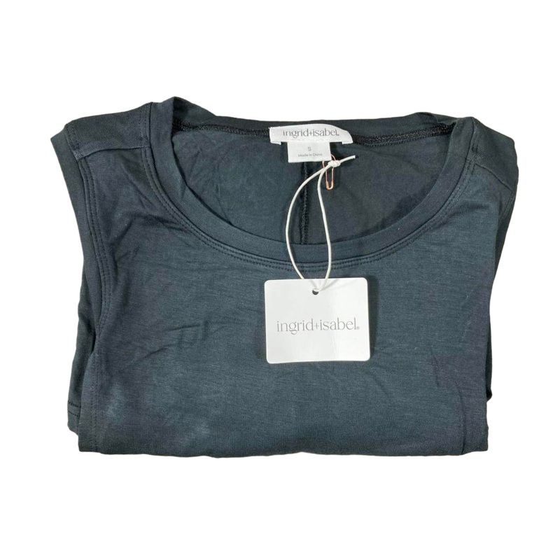 Ingrid & Isabel Easy Nursing Tank, Small, Black