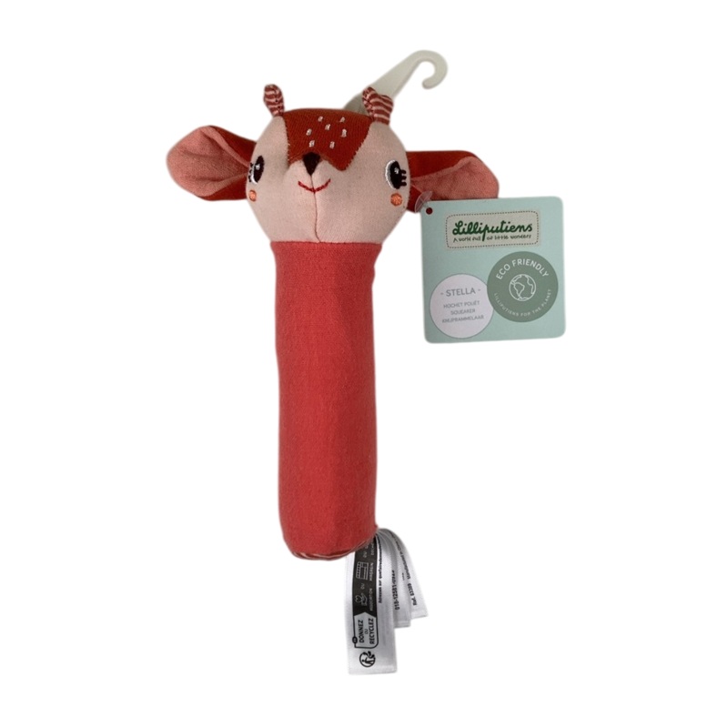 Lilliputiens Eco Friendly Plush Squeaker, Stella