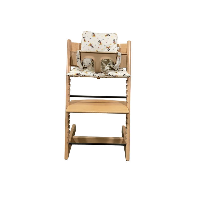 Stokke Tripp Trapp Complete High Chair, Natural, Mickey Celebration