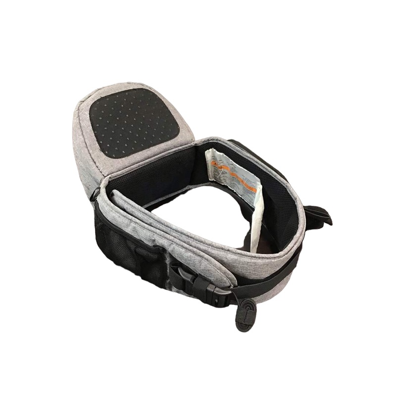 TushBaby Hip Baby Carrier, Charcoal