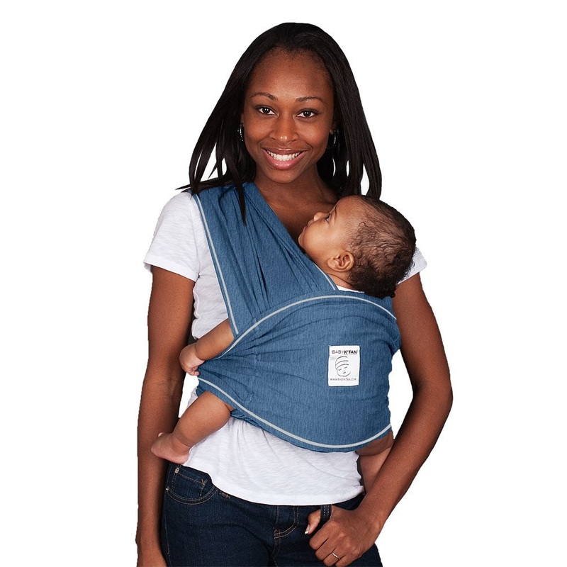 Baby K’tan Baby Carrier, Original, denim, X-Small