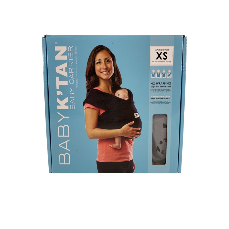 Baby K’tan Baby Carrier, X-Small, Original, Sweetheart Grey