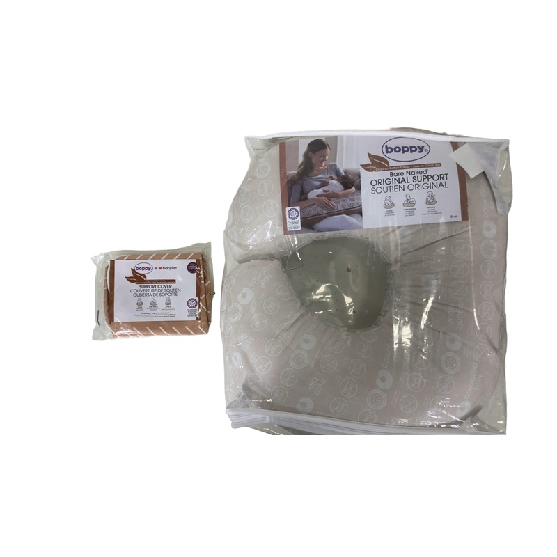 Boppy Nursing and Infant Support Pillow, Camel Stitched Stripe