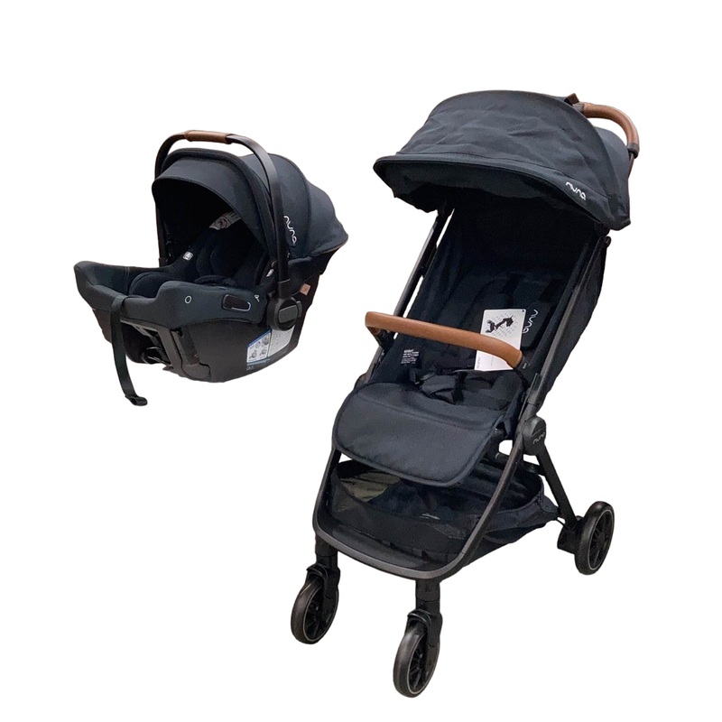 Nuna TRVL + Pipa Urbn Travel System, 2023, Caviar