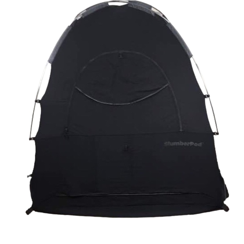SlumberPod 3.0 Sleep Canopy, Black with Grey Accents