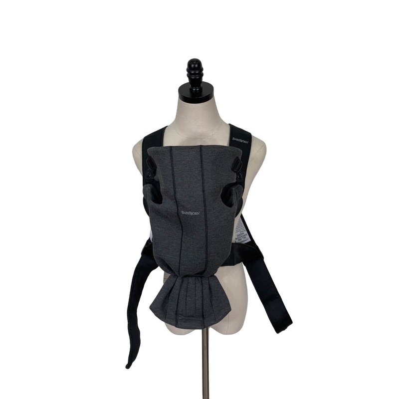BabyBjorn Baby Carrier Mini, Charcoal Gray 3D Jersey