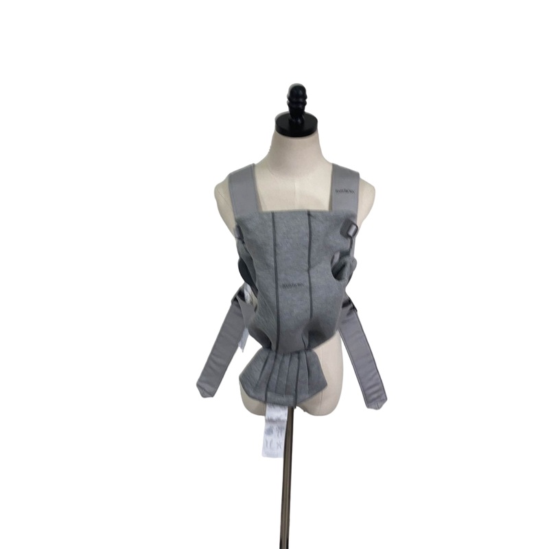 BabyBjorn Baby Carrier Mini, Light Gray 3D Jersey