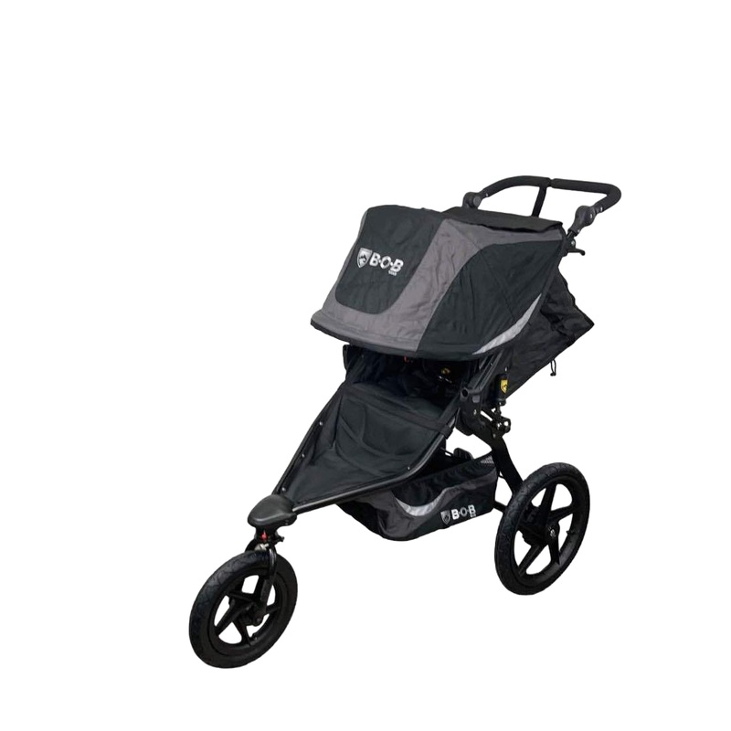 BOB Revolution Flex 3.0 Single Jogging Stroller, 2022, Graphite