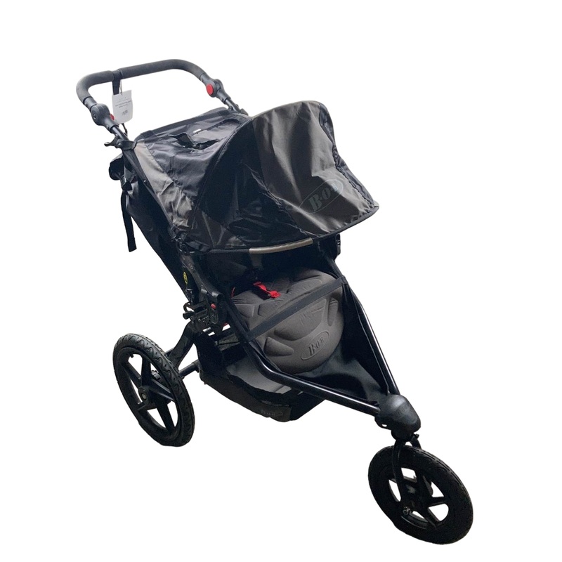 BOB Revolution Flex Single Jogging Stroller, 2014, Graphite Black