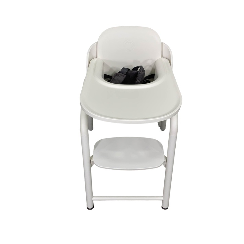 Bugaboo Giraffe High Chair, w/ White Baby Set, White