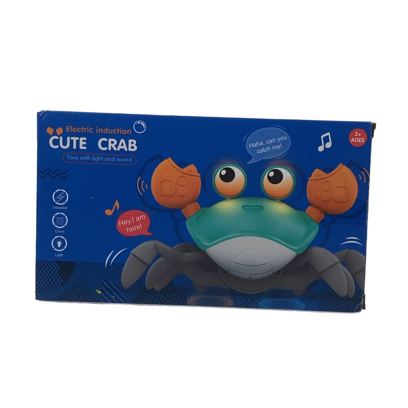 GLDZI Induction Electric Crab Toy, Blue