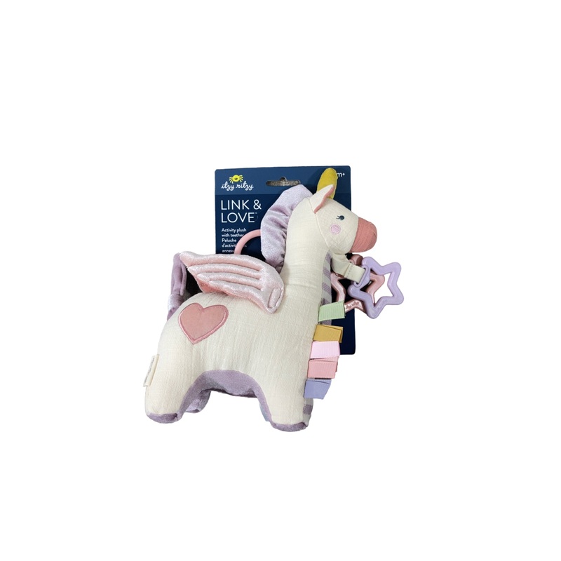 Itzy Ritzy Link And Love Teething Activity Toy, Unicorn