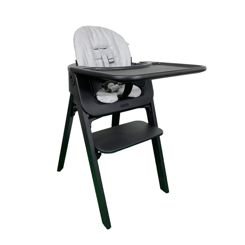 Stokke Complete Steps High Chair, Black