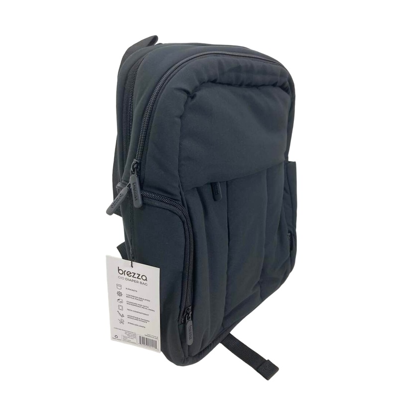 Baby Brezza Gio Diaper Backpack, Black