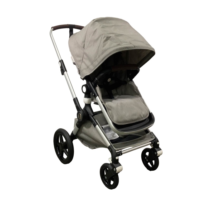 Bugaboo Lynx Stroller, Mineral Light Grey, Mineral Light Grey, Aluminum, 2019