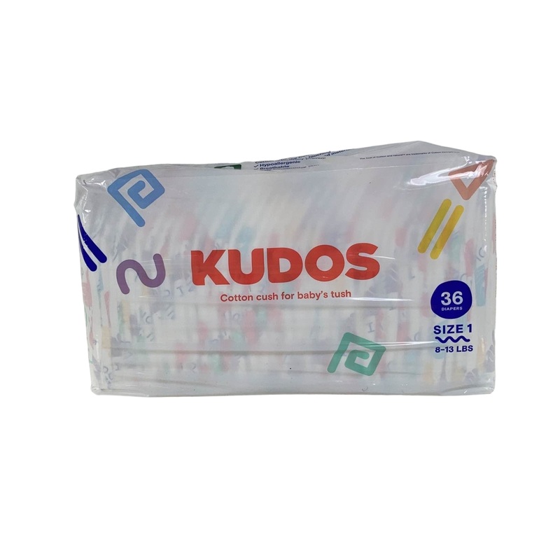 Kudos Diapers, 1, Sign Language, 36ct