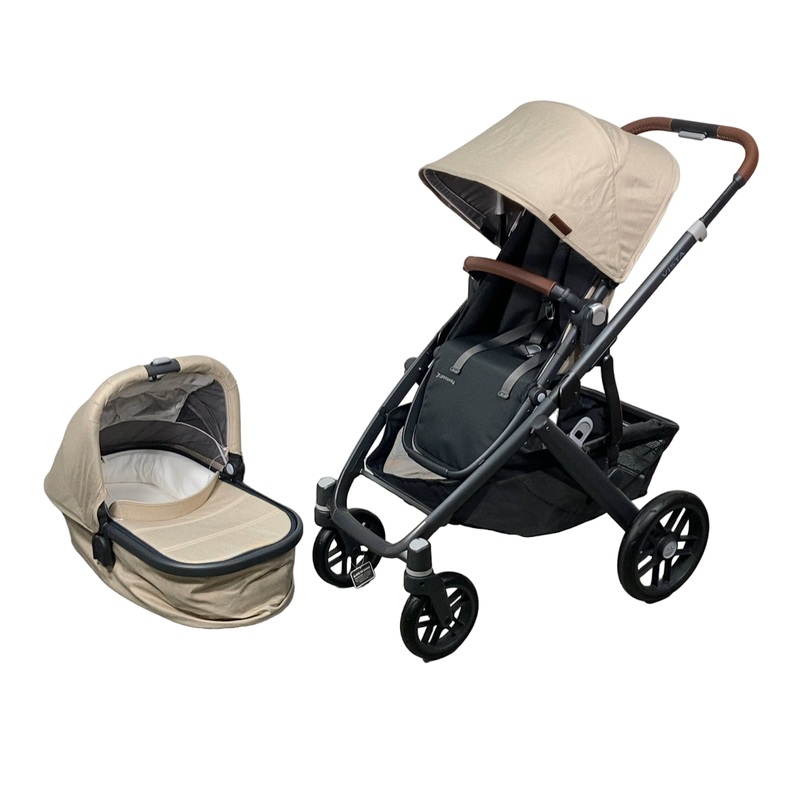 UPPAbaby VISTA V2 Stroller, 2024, Liam (Oat Melange/Carbon)