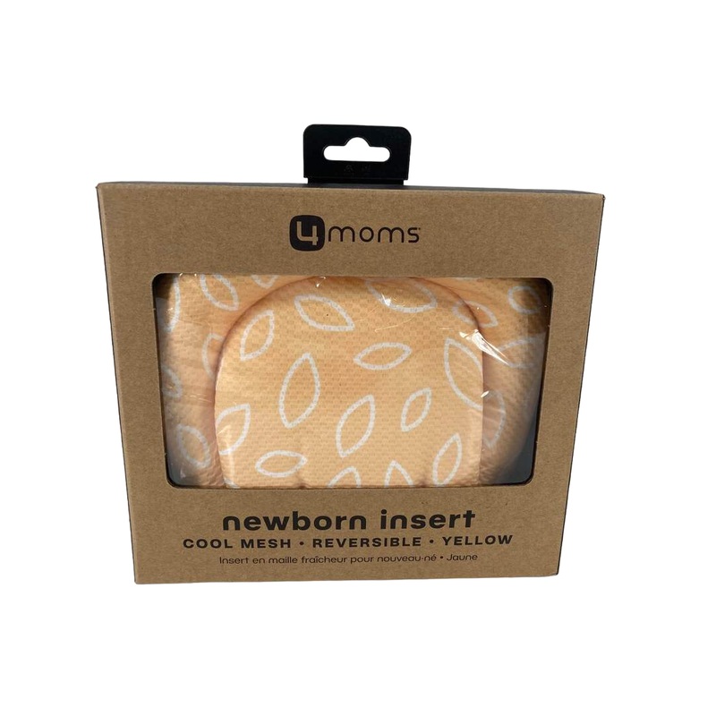 4moms Reversible Newborn Insert (new), Yellow Cool Mesh