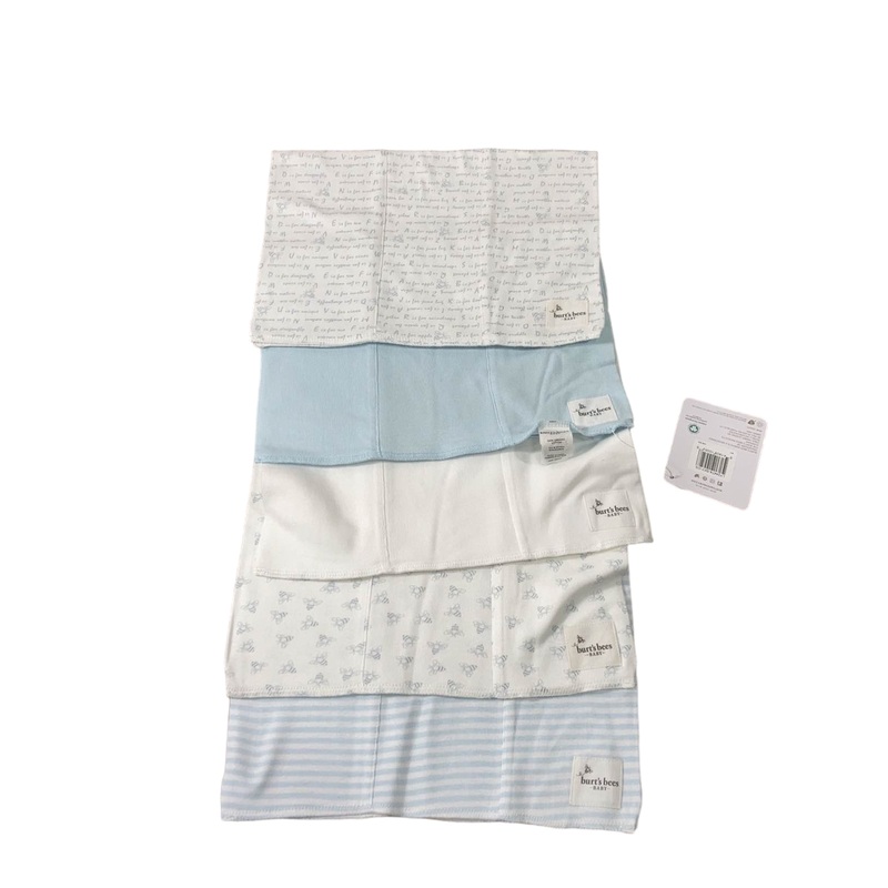 Burt’s Bees Baby Burp Cloths, 5-Pack