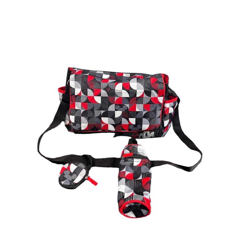 Disney Baby Diaper Tote Bag, Multi Piece, Mickey Geo Check