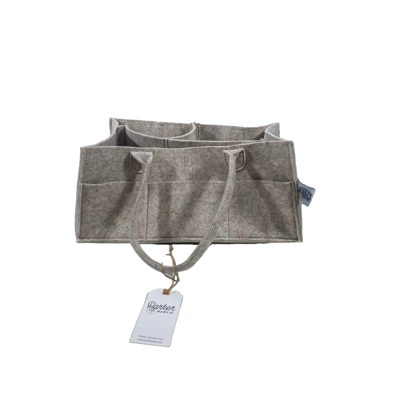 Parker Baby Co. Diaper Caddy, Regular, Oatmeal