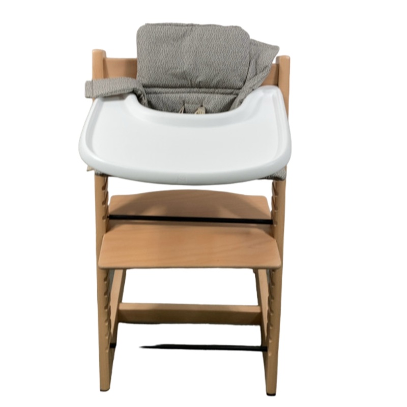 Stokke Tripp Trapp Complete High Chair, Dots Grey, Natural