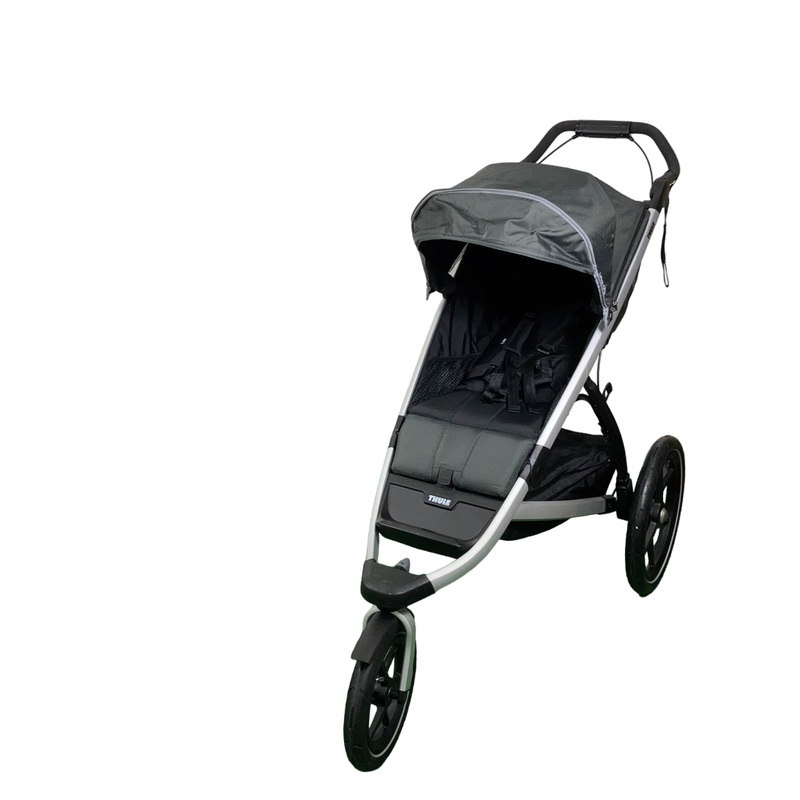 Thule Urban Glide 2 Jogging Stroller Single, Dark Shadow, 2021