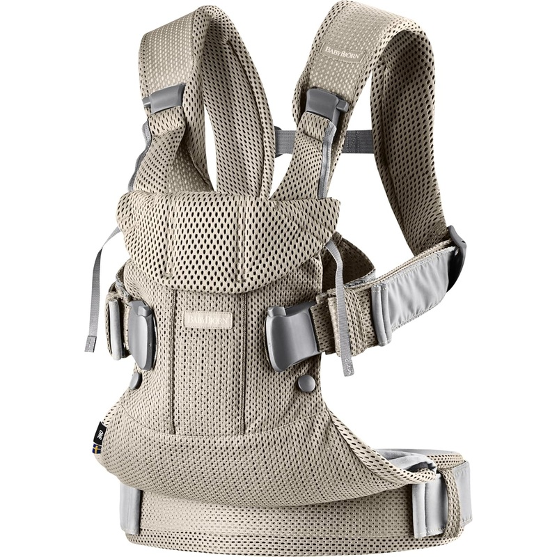 BabyBjorn Baby Carrier One Air, Gray Beige