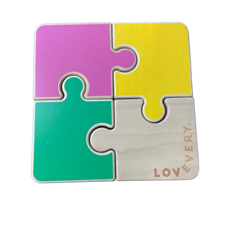 Lovevery 4 Piece Chunky Puzzle