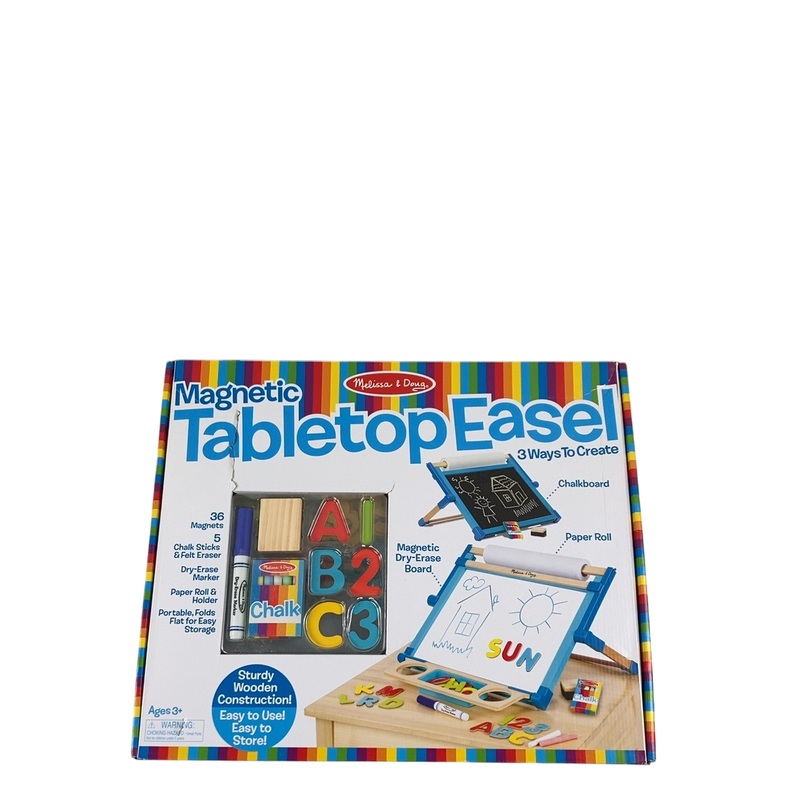 Melissa & Doug Deluxe Double-Sided Tabletop Easel