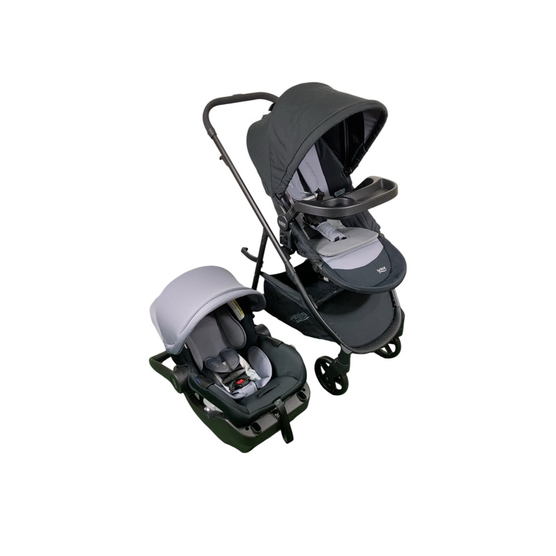 Britax Willow Brook S+ Travel System, 2023, Graphite Onyx