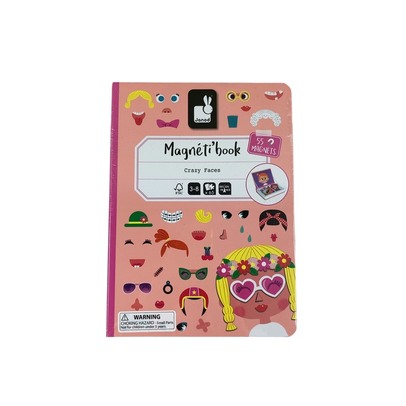 Janod Magneti’ Book, Crazy Faces