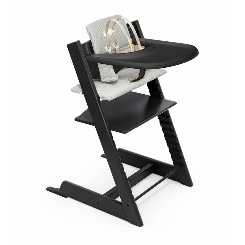 Stokke Tripp Trapp Complete High Chair, Black, Nordic Grey