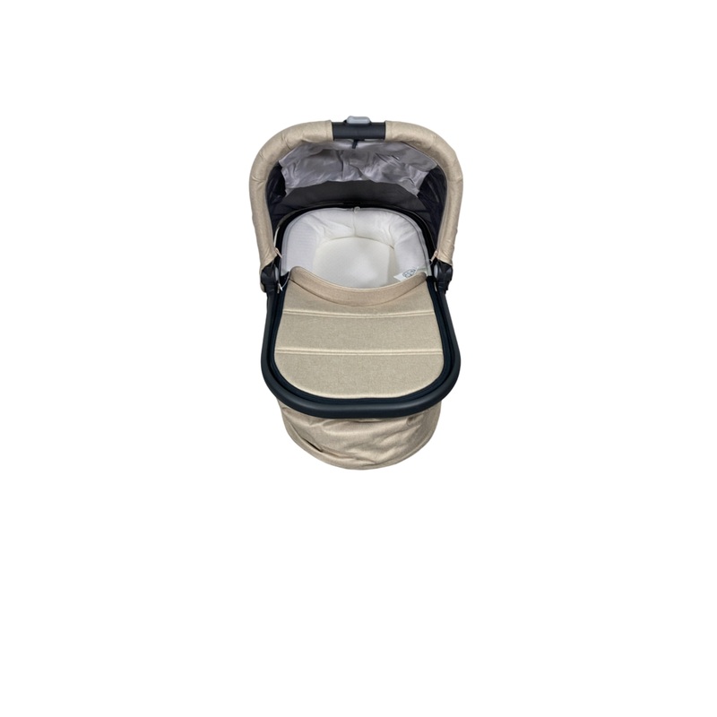 UPPAbaby V2 Bassinet, Liam (Oat Melange/Carbon)