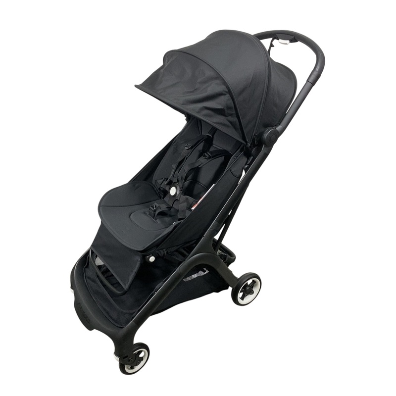Bugaboo Butterfly Stroller, 2024, Black, Midnight Black, Midnight Black