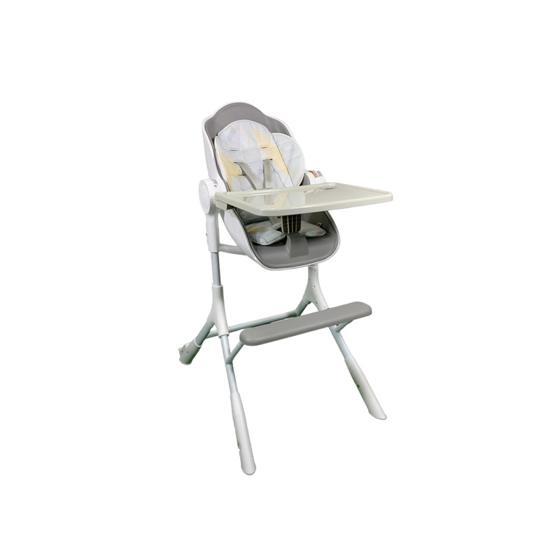 Oribel Cocoon Z High Chair, Ice Grey