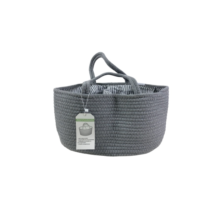 Parker Baby Co. Rope Diaper Caddy