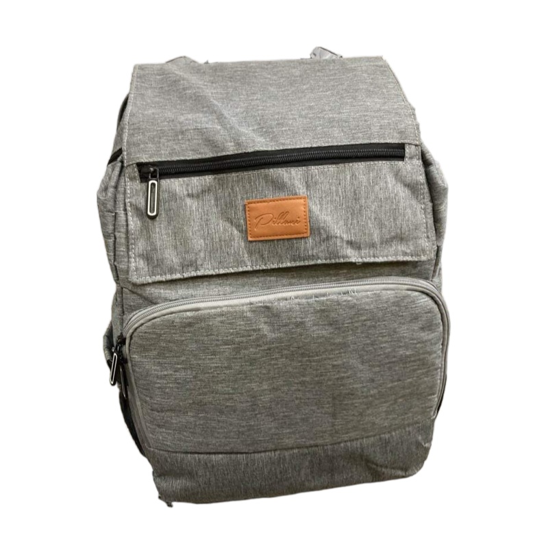 Pillani Diaper Bag Backpack, Grey