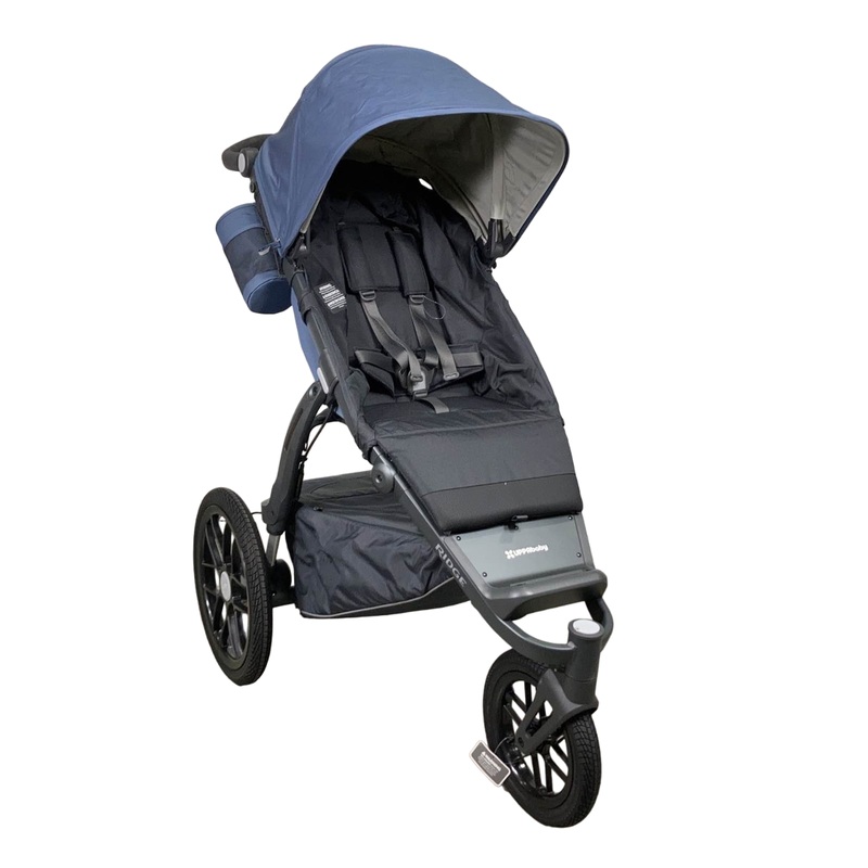 UPPAbaby RIDGE Jogging Stroller, 2021, Reggie (Slate Blue)